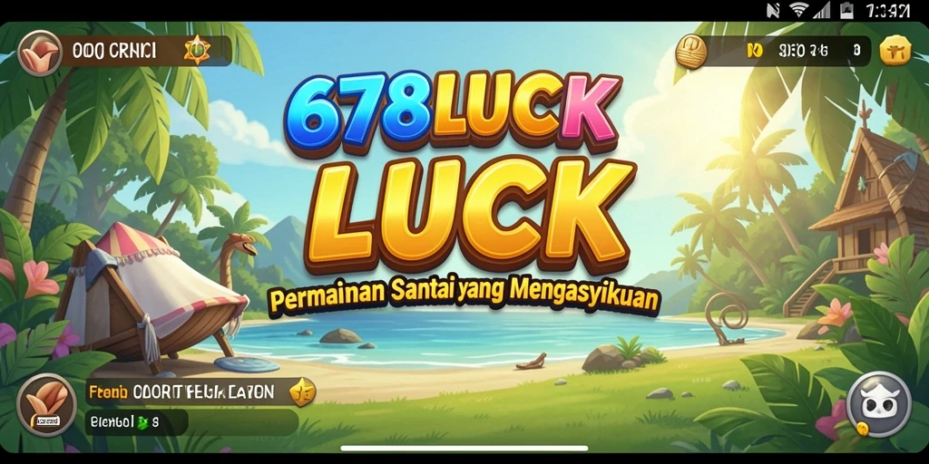 Tampilan gameplay 678LUCK yang menyenangkan dan menarik.