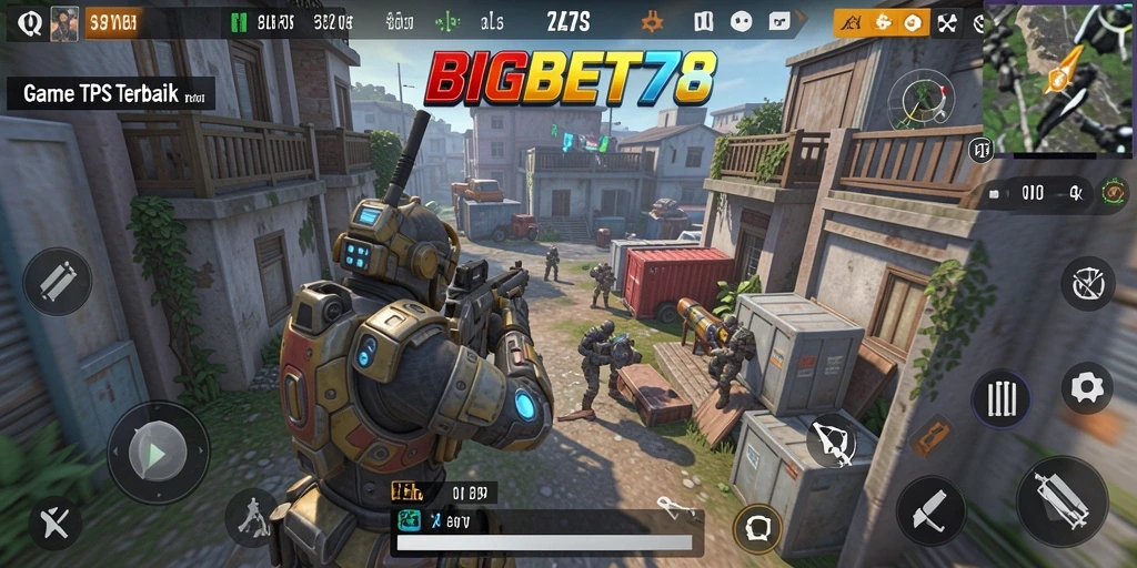 Tampilan gameplay seru dari BIGBET78 yang menampilkan aksi menegangkan.
