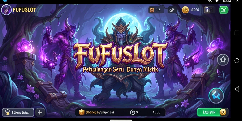 Screenshot gameplay FUFUSLOT menampilkan aksi penuh petualangan.