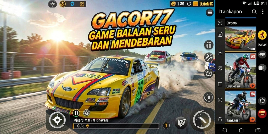 Tampilan menarik dari gameplay GACOR77 yang mendebarkan.