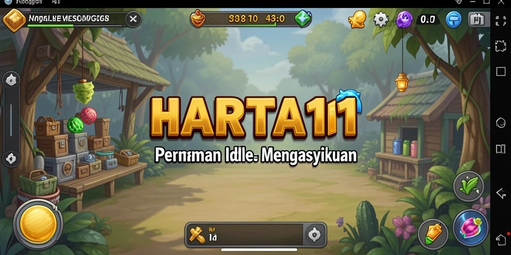 Tangkapan layar menampilkan karakter beraksi dalam gameplay Idle yang seru.