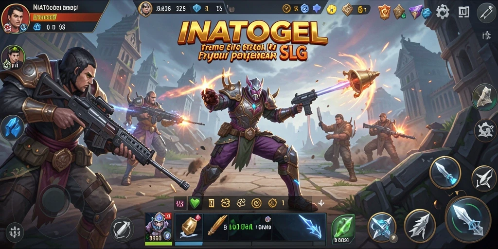 Tampilan gameplay INATOGEL yang mendebarkan dan strategis.