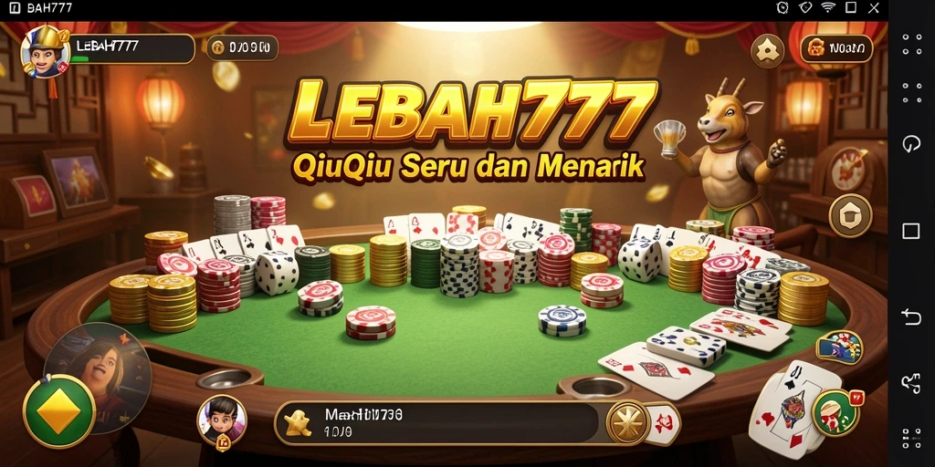 Screenshot gameplay QiuQiu yang menarik di LEBAH777.