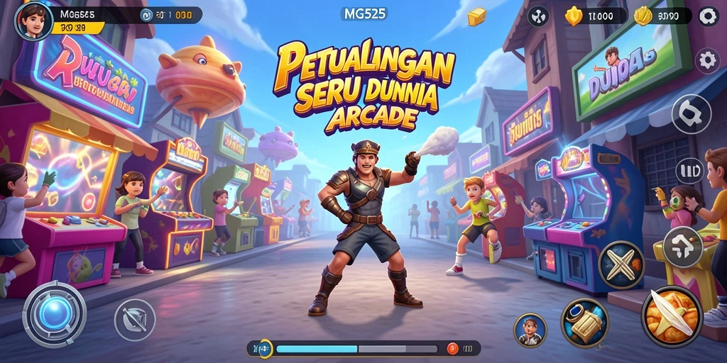 Tangkapan layar dari gameplay seru MG525 yang penuh aksi.