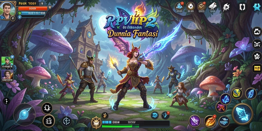 Tangkapan layar RPVIP2 menampilkan gameplay seru dan menarik dalam dunia petualangan.