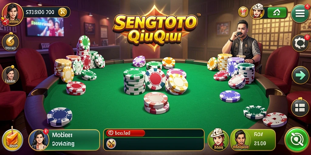 Tampilan gameplay SENGTOTO yang seru dan mendebarkan.