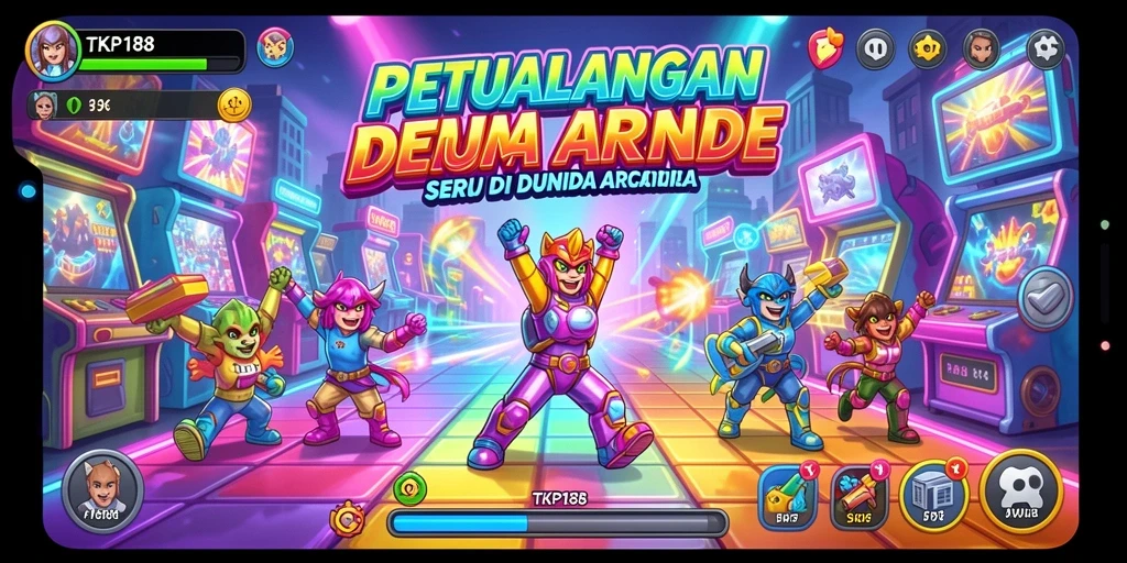 Screenshot gameplay TKP188 menampilkan aksi cepat dan grafis menarik.