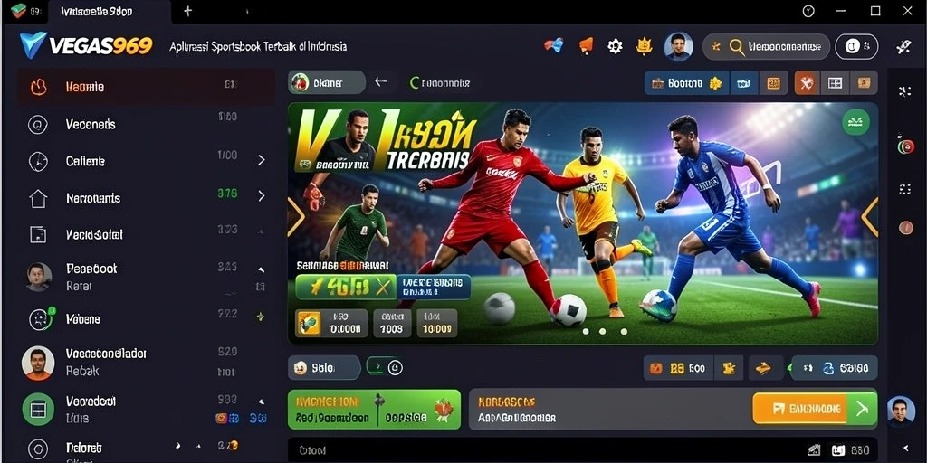 Tampilan screenshot gameplay taruhan olahraga di VEGAS969.